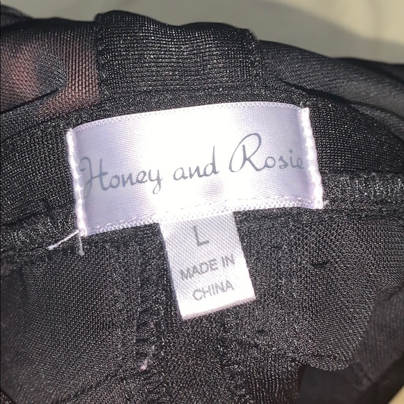 Honey and Rosie black homecoming dress - Picture 3 of 3